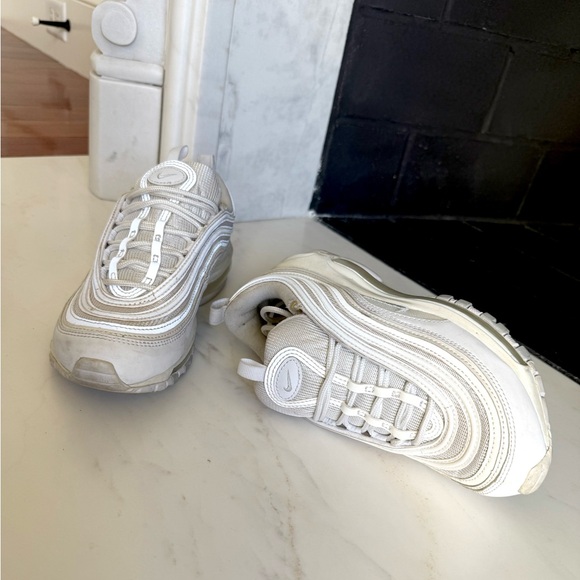 NIKE AIR MAX 97 SHOES SNEAKERS WOMEN YOUNG GIRLS Reflective Size 6 Streetwear - Picture 11 of 16